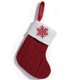thumbnail image 3 of Calcetines de punto con alfabeto navideño, bonitos calcetines de punto rojos para decoración navideña, adornos para árbol de Navidad, regalo de Papá Noel, 3 of 5