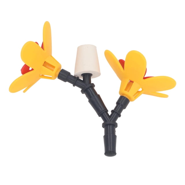 Comedero Para Colibríes DIY, Decoración De Flores, Kit De Reciclaje De Botellas Con Ventosas Para Jardín Al Aire Libre, Patio