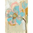 thumbnail image 2 of Goldberger, Jennifer 18x24 Black Ornate Wood Framed with Double Matting Museum Art Print Titled - Impasto Flower II, 2 of 4