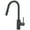 Matte Black, variant on Pioneer Faucets 2Mt260 Motegi 1.5 GPM Single Hole Kitchen Faucet - PVD Brushed Gold
