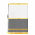 thumbnail image 2 of Modern Grey Gold Kitchen Towels Set of 1, Minimalist Geometric Yellow Striped Absorbent Dish Towels for Kitchen, Microfiber Hand Towel, Quick Drying Tea Towel for Cleaning Decorative Dishcloths, 2 of 7