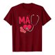 thumbnail image 5 of Camisetas con estampado de letras y cuello redondo de verano para mujer, blusas femeninas cómodas y elegantes, Tops OAVQHLG3B Store  lin121212, 5 of 5