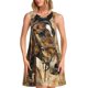 thumbnail image 1 of Easygdp Musical Horse Vintage Collage para Vestido Transpirable de Mujer, Vestido Suelto de Manga Corta con Pliegues y Bolsillos para el Verano, 1 of 7