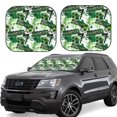 thumbnail image 6 of Kdxio Football 7 Print 2-Piece Sun Shade Front Windshield - Foldable Car Front Window Sunshades For Most Sedans Suv Truck, 6 of 6