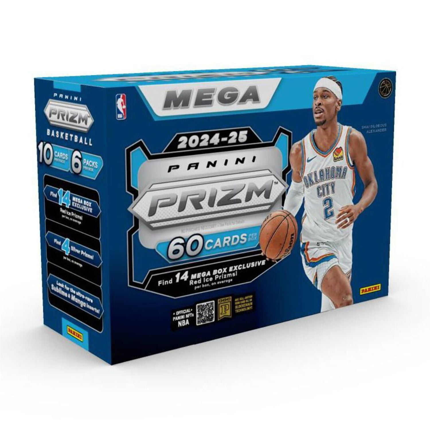 【新品未開封】2023-24 panini prizm nba mega box Panini 2023-24 NBA Prizm Basketball Trading Card Mega Box with Red