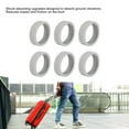 thumbnail image 4 of Silicone Luggage Suitcase Castor Cover, Wheel , Shock Absorbing Design, Highly Elastic, For Most Castor Sizes, With Easy Cleaning, 4 of 8