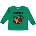 thumbnail image 3 of Inktastic Papa's Little Ladybug Boys or Girls Long Sleeve Toddler T-Shirt, 3 of 5