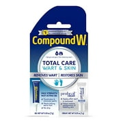 Compound W Total Care Wart Remover with Proheal Cream for Skin - 0.25 oz and Maximum Strength Fast Acting Salicylic Acid Gel - 0.25 oz