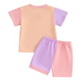 thumbnail image 2 of Valcatch Baby Girl Boy and Toddler Clothes Summer Outfits Cute Baby Short Sleeve T-shirt Shorts With Pocket 3 Months to 3 Years, 2 of 8