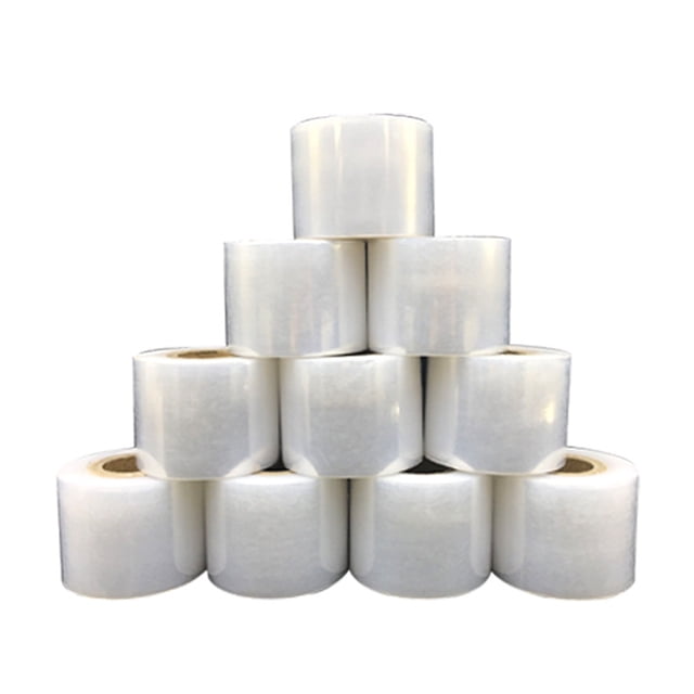 OUNONA 4pcs Pe Stretch Film Wrap Transparent Packing Film Wear Resistant For Moving And Packing Irregular Loads