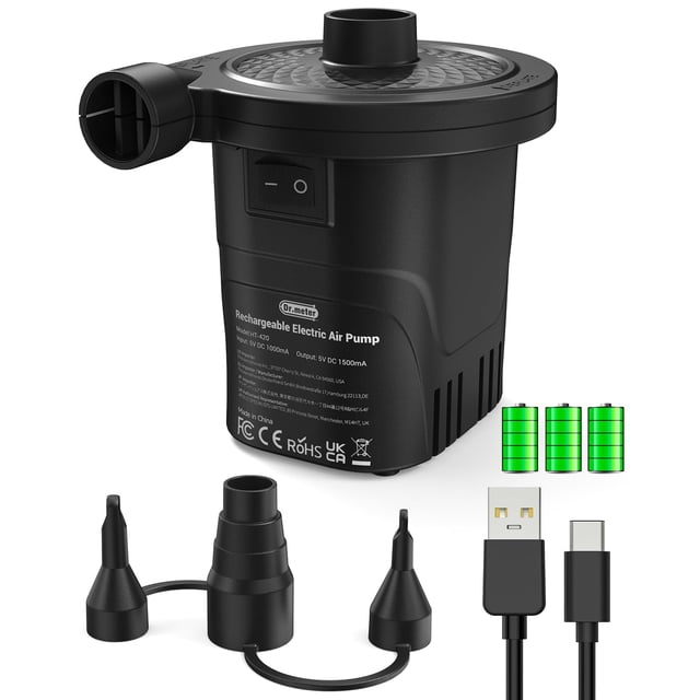 Bomba de aire Dr.Meter recargable de 4000 mAh para inflables