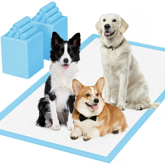 Puppy Pee Pads for Dogs, Dog Pee Pads Extra Large, Leak-Proof & Super Absorbent, Thicken Disposable Potty Pads Puppy Training Pads for Cats Rabbits