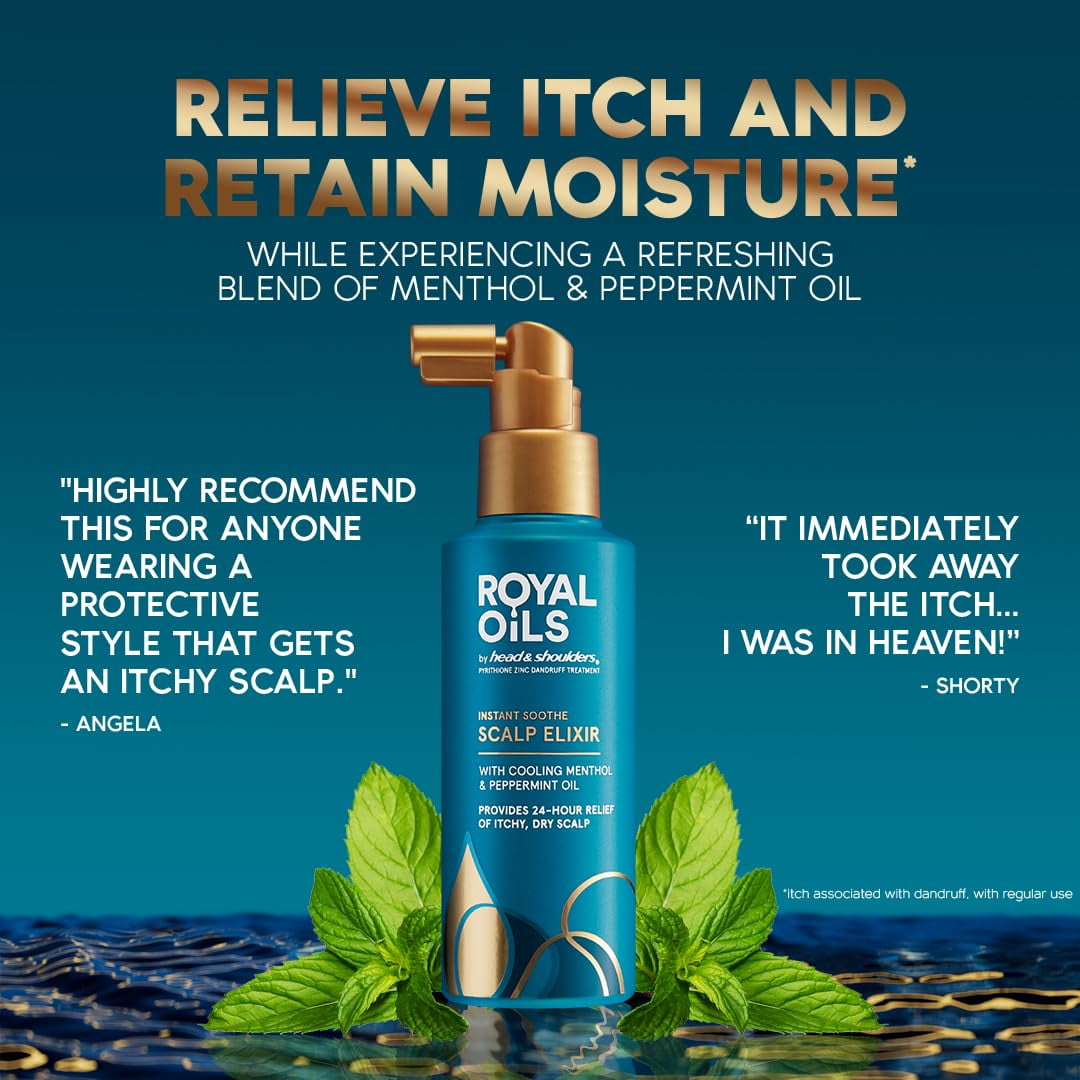 Head and Shoulders Scalp Elixir Treatment, Instant Soothe