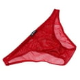 thumbnail image 2 of Tachiuwa Pantalon Bikini en Maille pour Hommes Pailleté - Rouge, G L, 2 of 9