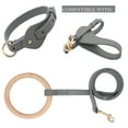 thumbnail image 4 of Pet Life ® 'Ever-Craft' Boutique Series Adjustable Designer Leather Dog Collar, 4 of 4