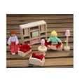 thumbnail image 3 of 11PCS Natural Wooden Doll House Furniture for Lounge Room (Not include Red Pillow), 3 of 5