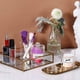 thumbnail image 4 of Vogacara 2 uds organizador de bastoncillos de algodón soporte de bolas de algodón acrílico caja de almacenamiento de cosméticos portátil Bolsas de maquillaje, 4 of 6