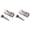 Grey-2Pcs, variant on 2 in 1 Detachable Handle Massage Ball Roller 1.97 Inch, Portable Muscle Roller Tool for Shoulders Neck Back Waist Legs, Demountable Ergonomic Stick for Fitness Yoga Home Gym Travel