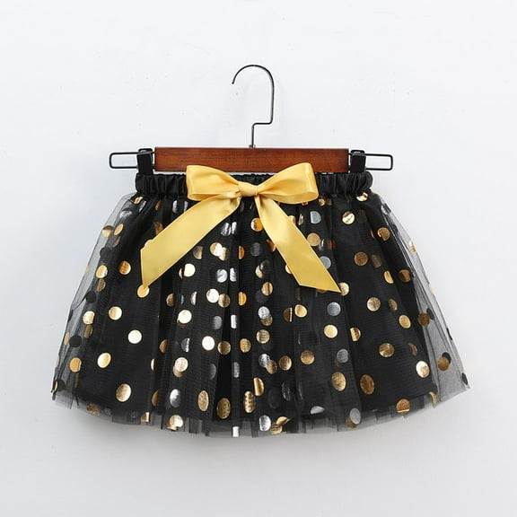 uublik Beach Skirts for Girls Black with Shorts Tutu Dress Up Clothes Tulle Skirt for Birthday Princess Costume Party Size 3T-8