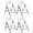 4-Pack White, variant on Fenbeli Folding Plastic Chair, 6-Pack, Black