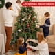thumbnail image 4 of Billuyoard Agregue carámbanos de guirnalda de brillo navideño para decoración de árbol o Carámbanos de guirnalda Guirnalda de flecos de Kits de decoración para fiestas Plata-3000 piezas, 4 of 6