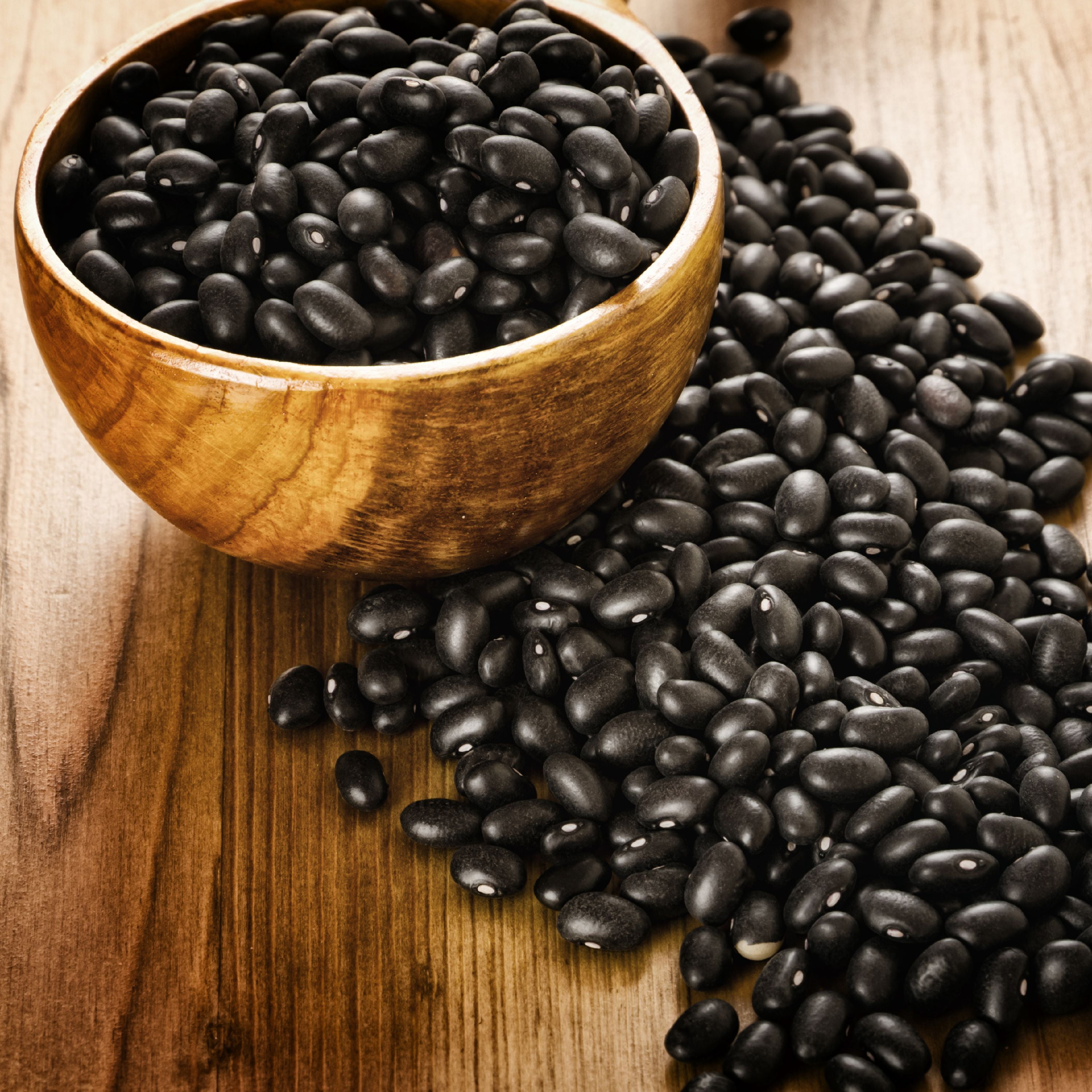 Dried Black Beans Emergency Food Supply, 237 Servings, 30 Year Shelf Life, Good Source of Iron, Protein, and Potassium, High in Fiber - Dehydrated Meals, Survival Food Camping Essentials