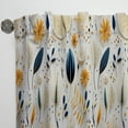 thumbnail image 2 of Designart "Fern Tranquility" Floral Room Darkening Curtain Single Panel, 2 of 6