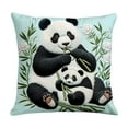 thumbnail image 4 of Sofa Cushion Covers Winter Pandas Theme Pillowcase Festive Cushion Cover, 4 of 6