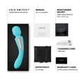 thumbnail image 2 of LELO SWITCH Double Ended Vibrator For Women With 12 Pleasure Settings, Aqua, 2 of 7