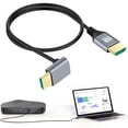 thumbnail image 4 of Adaptador de cable de 90 grados 8K 60HZ 4K 120Hz Compatible con HDMI 2.1 HDR EARC para TV HD, 4 of 9