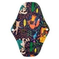 thumbnail image 1 of Graflsoa Eco-Friendly Bamboo Charcoal Washable Menstrual Pad with Secure Button, High Absorbency, Compact & Portable Design for Day & Night Use, 1 of 6