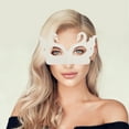 thumbnail image 5 of Unique Bargains 1 Pce Masque de Fête Cygne Réutilisable Pâte Blanche, 5 of 5