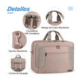 thumbnail image 2 of Impermeable Bolsa Maletín Para Laptop De 15.6 Pulgadas Lab.G,  Rosa, 2 of 5
