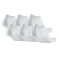 thumbnail image 2 of Nike Men's Dri-Fit Cushioned No-Show Socks Large (shoe size 8-12) (White), 2 of 2