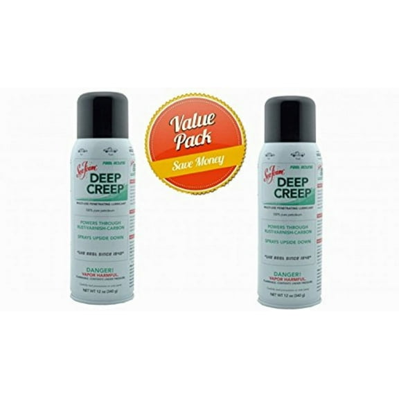 sea foam dc-14 deep creep lubricant - 12 oz. 2 - pack
