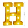 thumbnail image 3 of Custom LED Alphabet Lights for Wall Decor - Bright Energy-Saving Letter Lights with Easy Installation, Battery Operated, Personalized Room & Event Decor, 3 of 4