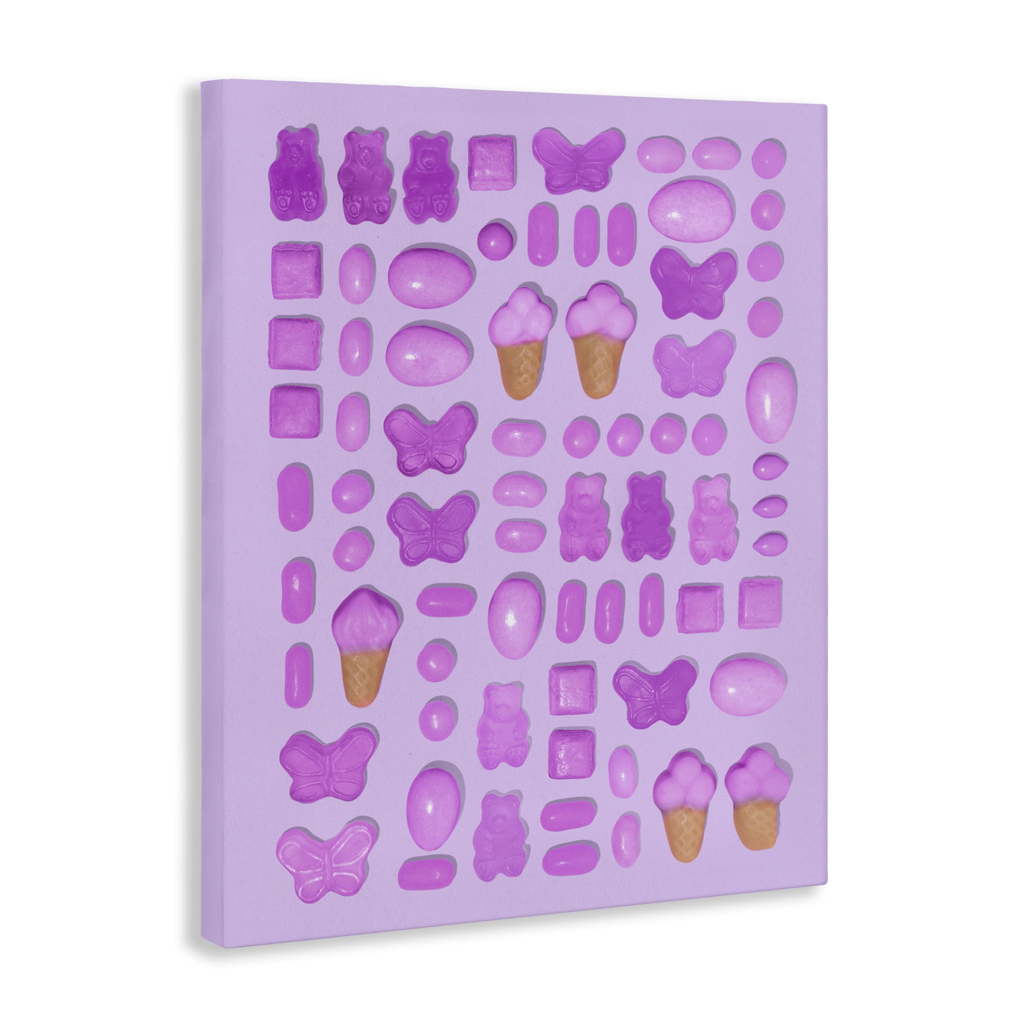 Stupell Industries Lilac Purple Toned Candies Canvas Wall Art, design by LISH Creative