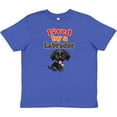thumbnail image 3 of Inktastic Labrador Retriever Dog Black Lab Youth T-Shirt, 3 of 5