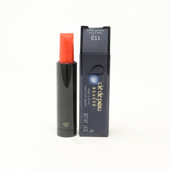 Cle De Peau Beaute Extra Rich Lipstick Refill #113 Bright Red Orange 0.14 oz
