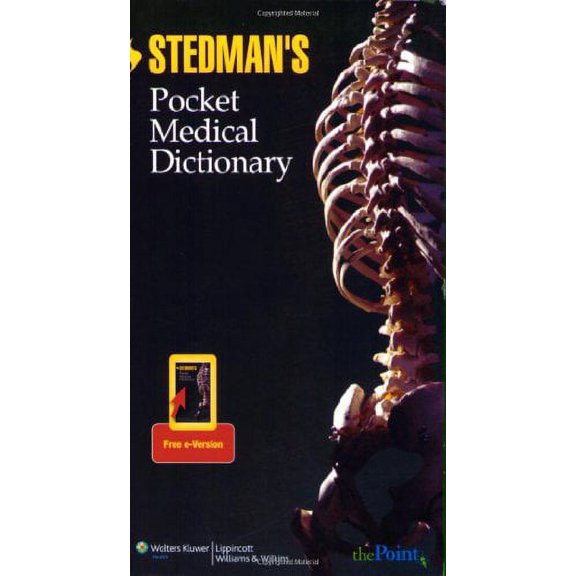 Pre-Owned Stedman's Pocket Medical Dictionary Paperback