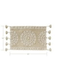 thumbnail image 3 of SKL Home Medallia Bath Rug, Natural, 20" x 30", 100% Cotton, 3 of 7