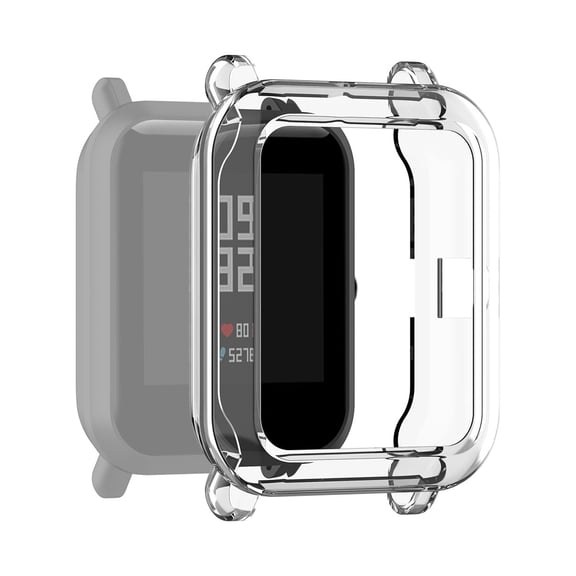 For Amazfit Pop Half-coverage TPU Protective Case Cover