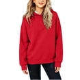 thumbnail image 2 of Sevevn Girls Casual Long Sleeve Hoodies Cute Oversized Pocket Sweatshirt Tops, 2 of 5