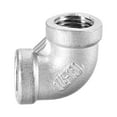 thumbnail image 3 of Stainless Steel 316 Cast Pipe Fitting ,90 Degree Elbow 1/4 BSPT Female x 1/4 BSPT Female Thread, 3 of 3