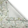 thumbnail image 3 of Ambesonne Retro Kitchen Curtains, Flowers Herbs and Leaves Eco, 55"x45", Off White Multicolor, 3 of 3