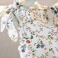 thumbnail image 4 of EIMELI Bébé Filles Coton Robe Florale Sans Manches Bowknot Sangle Princesse Robes Été Casual Sundress 1-4T, 4 of 9