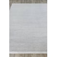 thumbnail image 3 of Exquisite Rugs Bintan Indoor/Outdoor Handmade Flatweave P.E.T. Yarn Ivory/Silver Area Rug, 3 of 4