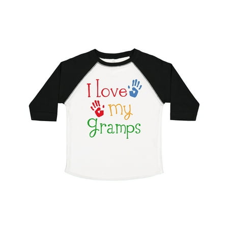 

Inktastic I Love My Gramps Cute Grandkids Gift Toddler Boy or Toddler Girl T-Shirt