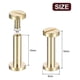 thumbnail image 3 of 30Pack Brass Chicago Screws, 15x8mm Flat Head Screw Back Binding Post Nail Stud Rivets Fastener for, 3 of 5