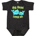 thumbnail image 3 of Inktastic My Aunt Loves Me Cute Narwhal Boys or Girls Baby Bodysuit, 3 of 5